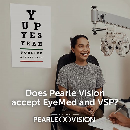 The moment you realize we accept EyeMed and VSP is also the moment to schedule an eye exam. That moment is right now. | Pearle Vision