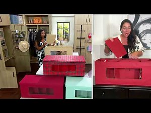 Tidy & Co. Extra Large Multi-Purpose Storage Chest on QVC