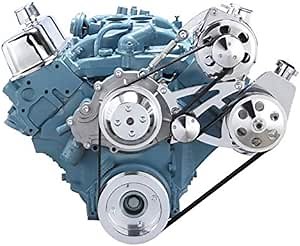 Amazon.com: Pontiac Serpentine Conversion Kit - Power Steering and Alternator : Automotive