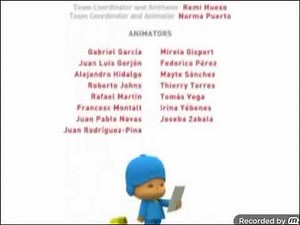 Pocoyo Ending Credits 2005