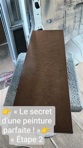 👉 Application fond dur & apprêt sur MDF 🎨