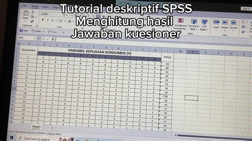 Tutorial Analisis Deskriptif untuk Skripsi dan SPSS