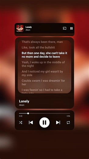 #akon #lonely #music #lyrics #fyp