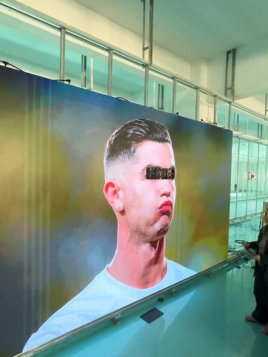 The future of modular LED TVs.#ledwall #ledscreen #leddisplay