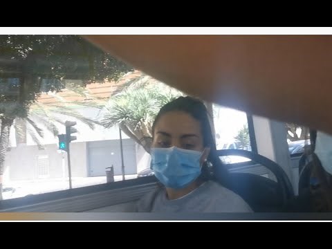 Bone prank in public my friend and my girl friend can't stop to watch me on the bus