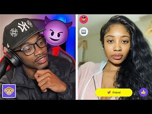 I RIZZED UP MY TIKTOK CRUSH ON THE MONKEY APP 😍