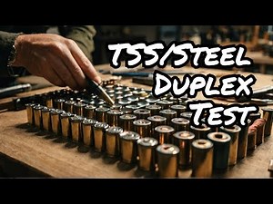 Dive into Handloading: TSS/Steel Duplex First Testing