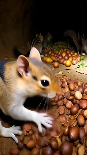 SquirrelInside an Amazon Ground Squirrel Burrow #shortvideo #shorts #amazon