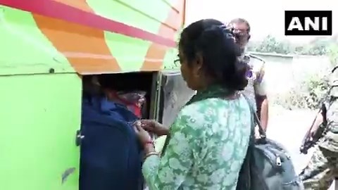 #WATCH | Malda, West Bengal: Ahead of the upcoming first phase of the state assembly elections on April 23, authorities in Malda district have ramped up surveillance measures, deploying Static Surveillance Teams (SST) and establishing multiple naka check-posts across key locations, to ensure free and fair polling.