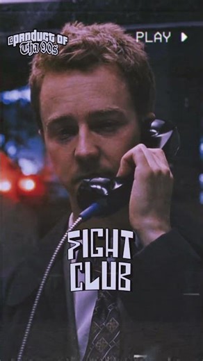 Fight Club 1999 Edit 👊 #fightclub #bradpitt #movie #90skids