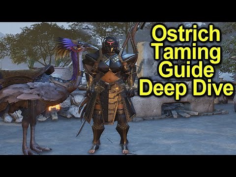 Ostrich Full Taming Guide | Optimal Egg spots | Locations and Tips | Soulmask