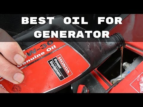 Best Oil for Generator - Top Conventional Engine Oil