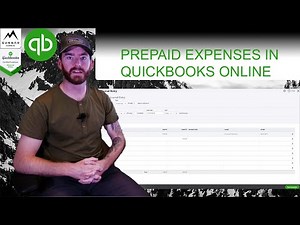 How To Enter Prepaid Expenses into QuickBooks Online
