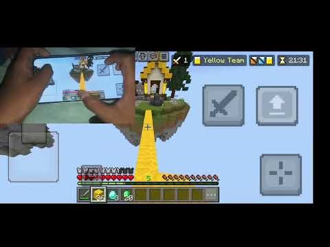 Minecraft Bedwars Hive With Handcam