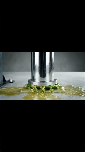Extreme Green Bell Pepper Crush | Satisfying Splatter ASMR | Let's Crush