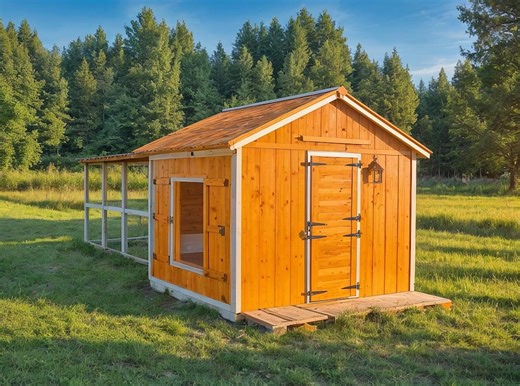 DIY Walk-in Chicken Coop Plans:,large Coop & Run Woodworking Plans(pdf Download) - Etsy