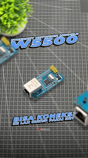 Project IoT Lebih Stabil? Pakai Ethernet Module W5500 TCP/IP!⚡#ethernet #automation #udp #networking