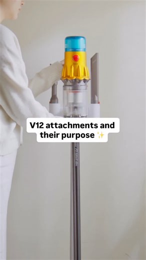 Dyson US on Instagram: "Switch it up with the Dyson V12 Detect Slim™ cordless vacuum. With multiple attachments to help you tackle different debris on different surfaces."