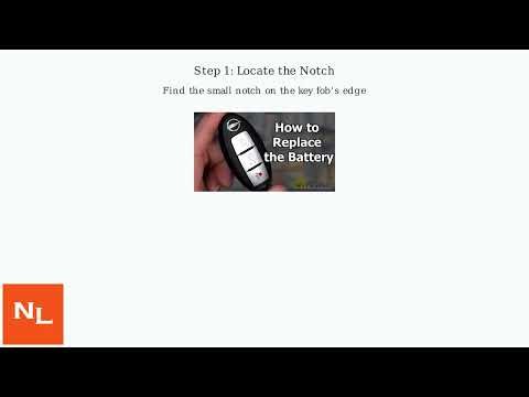 How To Change Lexus RX 350 Key Fob Battery – Open Case & Replace Coin Cell