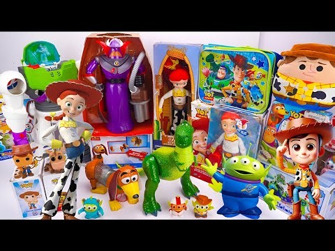 Disney Pixar Toy Story Toys collection Review & Aliens | Slinky Dog | Buzz Lightyear Robot | ASMR