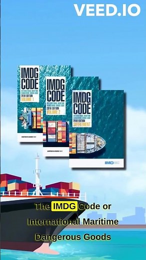IMDG Code explained Easy & Fast. #imdg #code #imo #solas #ship #dangerous #shorts