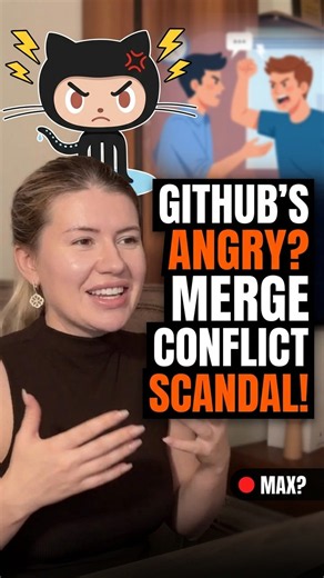 Why she was terrified of her senior dev #coding #tech #github