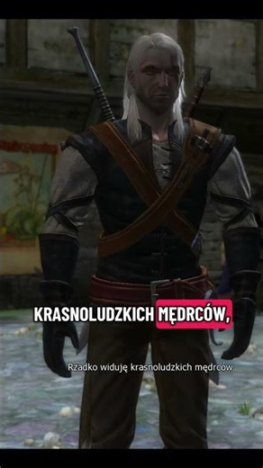 But I'm not staring! 👀👀 | The Witcher 1 #thewitcher #wiedźmin #witcher #geraltofrivia #gaming