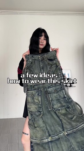 Transforming Maxi Skirt into Mini Skirt | Styling Tips