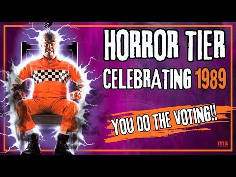 Celebrating Horror From 1989 - Live Tier | You Do The Voting!