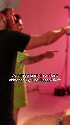 New Video for “By The Ocean” THIS FRIDAY! Co-Directed by me #NewMusic 🌊☀️✨🕺🏻