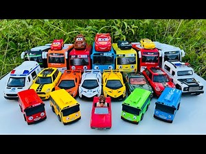 Mobil Mobilan Bus Tayo, Mobil Polisi, Ambulance, Mcqueen, Mobil Balap, Lamborghini, Bus Basuri #7565