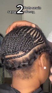 4.4K views · 169 reactions | Exclusive tutorial: sew-in kinky straight hair with leave out! This braiding method help y’all do middle part, side part or free part!Try it next boo? 30% OFF Over All Order CODE:LB30 퐁퐮퐲 퐧퐨퐰: https://www.likablewig.com/ Follow @likablewigofficial for more hair inspiration~ | Likable Wig | Facebook