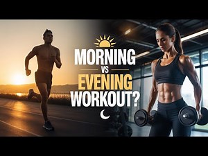 “Morning vs Evening Workout – Which Time Is Best for You?”