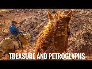 SUPER SCENIC RIDE WHILE MOVING COWS | ARIZONA PETROGLYPHS #cowboy