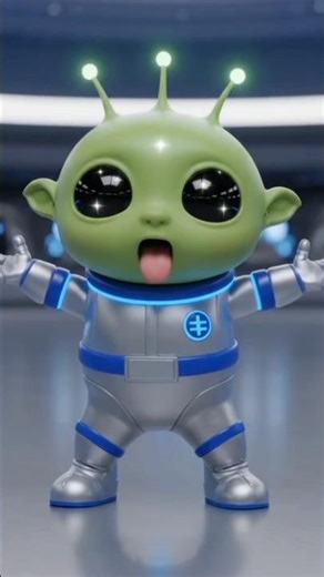 👉 “Cute Alien Dance 👽💃 | Funny Kids Rhyme 😂🔥 #shorts#viral #youtubeshorts #kids