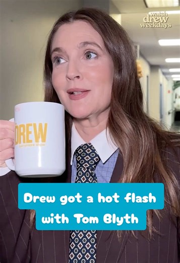 Drew Barrymore Chats with Tom Blyth about 'People We Meet on Vacation'