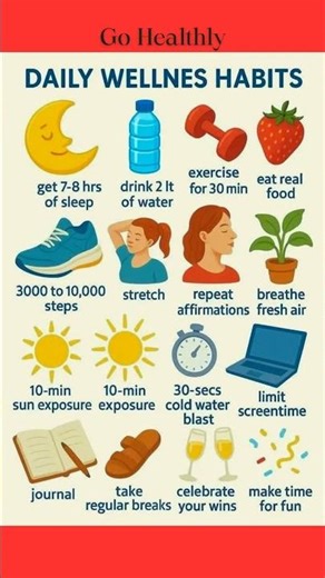 16 Daily Wellness Habits You Should Start Today | Go Healthly