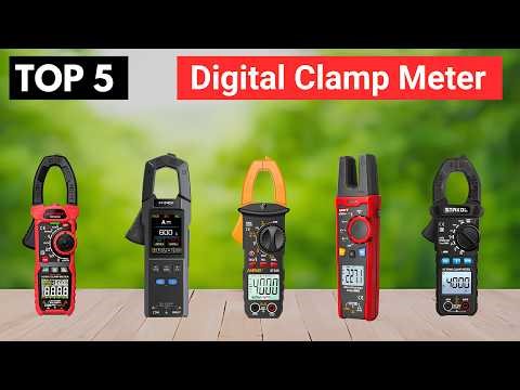 Top 5 Digital Clamp Meters | Accurate, Reliable & Easy-to-Use for Electricians & DIY