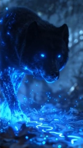blue moon wolf 🐺..