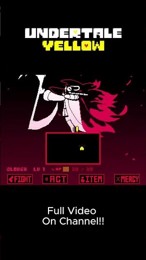 Undertale Yellow - Ceroba Fight Pacifist #undertale #undertalefangames #undertaleyellow #shorts