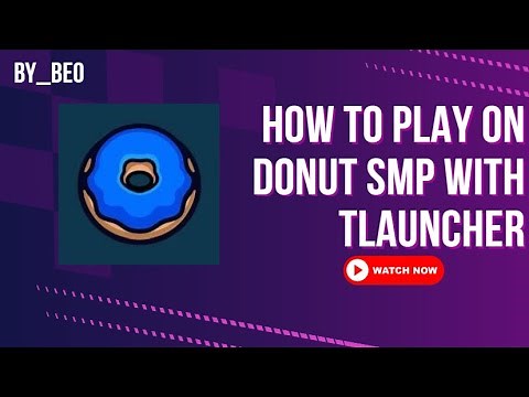 how to play on donut SMP with tlauncher