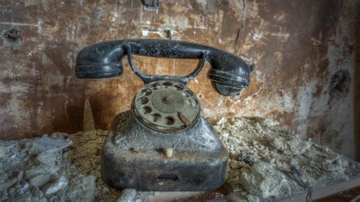 We went inside a closed factory – someone was still there