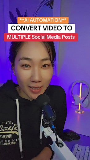 Turn video into multiple social media posts using AI Automation with @Zapier ! #zapier #zapierpartner #ai #artificialintelligence #automation #businessautomation #aiautomation #brandnat #nataliechoprasert #openai #chatgpt