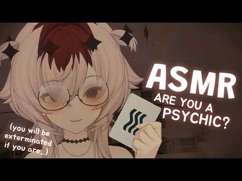 【ASMR】Testing your Psychic Abilities 🧠 Soft Spoken Roleplay, Eyes Closed ESP Games