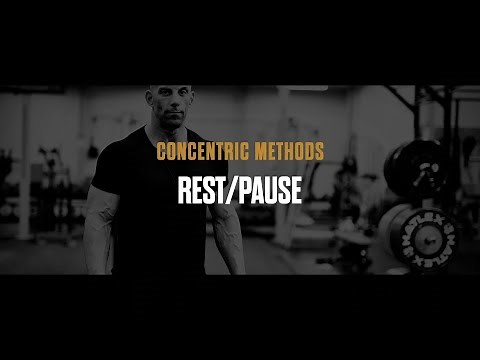 Rest Pause - the most effective concentric method for hypertrophy