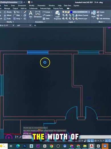 “Learn AutoCAD Fast 🚀 Door & Window Resize in Seconds!” | #autocad