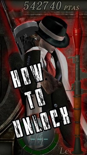 How To Unlock The Special Red Rocket Launcher In RE4 2005 #re4 #residentevil #residentevil4 #re9