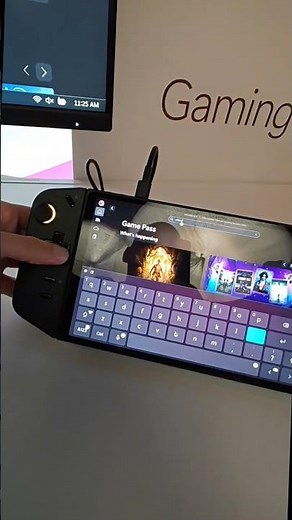 New features coming to the Xbox app. Compact mode and controller keyboard shortcuts #microsoftevent