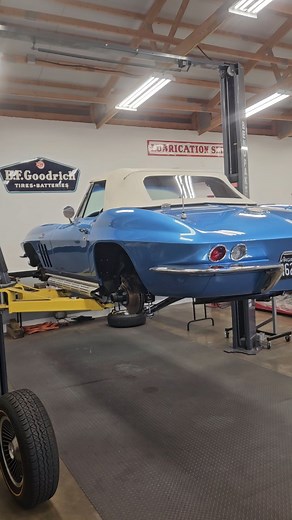 1.1K views | 1966 corvette with Knock Off wheels. So cool. Don't forget to use the special hammer! 藍 #classicchevrolet #classiccorvette #classiccars #carcollection #restoration #corvette #c2corvette #1966 #1966corvette | Fully Torqued Racing LLC | Facebook
