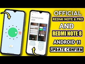 Redmi Note 8 Pro/Redmi Note 8 MIUI 12+Android 11 Update Official Confirm | Redmi Note 8 Android 11